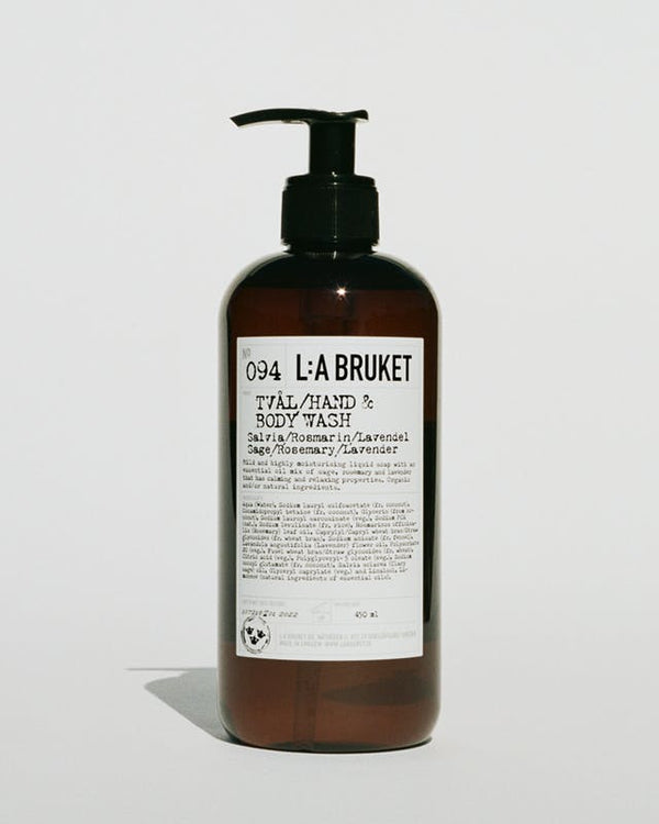 NR. 094 HAND & BODY WASH SAGE/ROSEMARY/LAVENDER