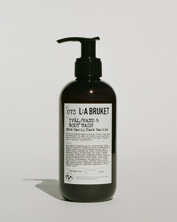 NR. 073 HAND & BODY WASH DARK VANILLA