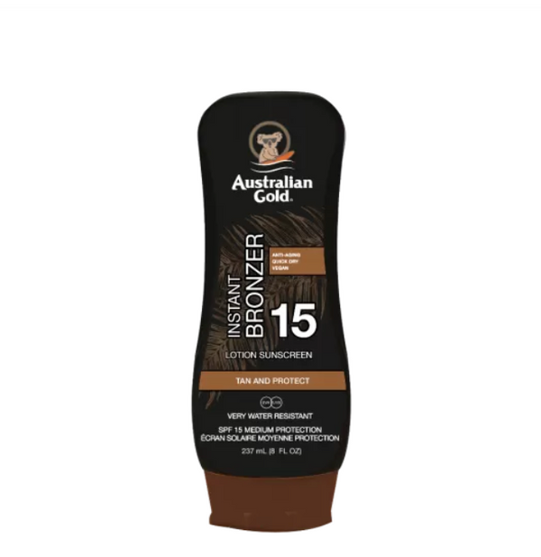 SPF 15 LOTION WITH BRONZER